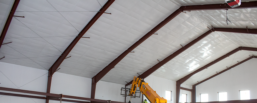 Making a right insulation for metal buildings