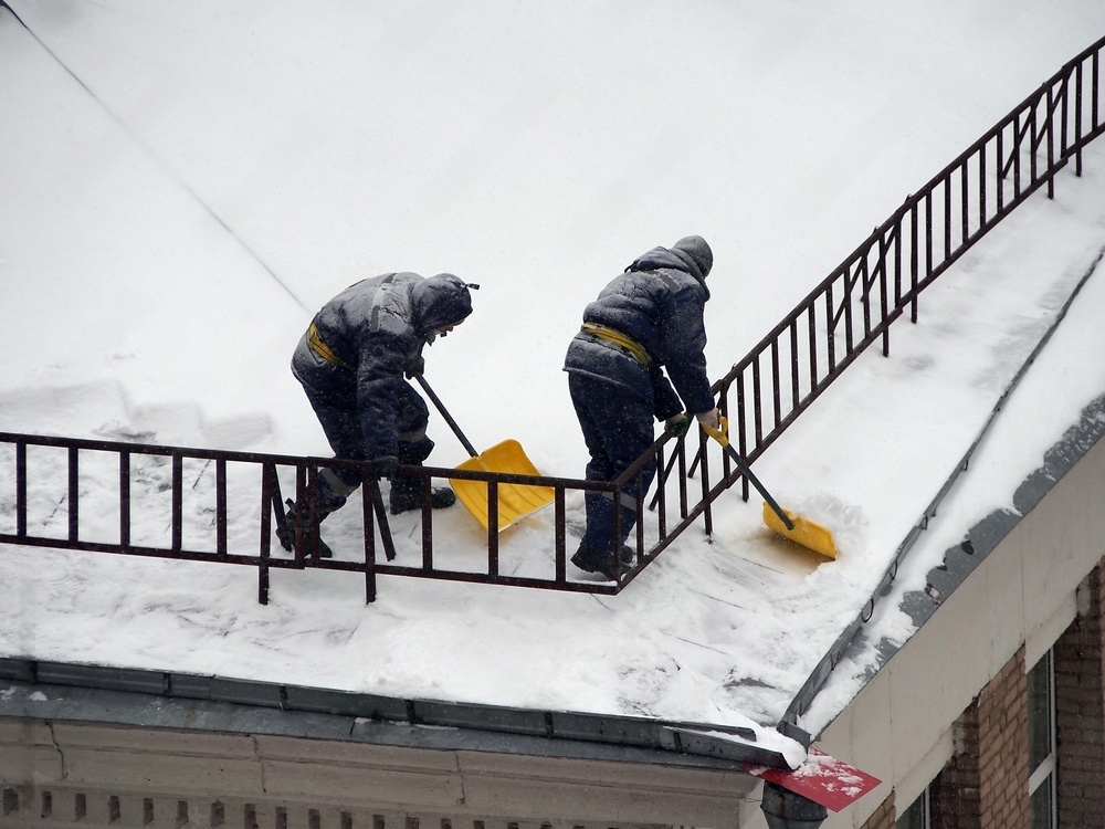 Prepare for snow removal from your steel building rooft