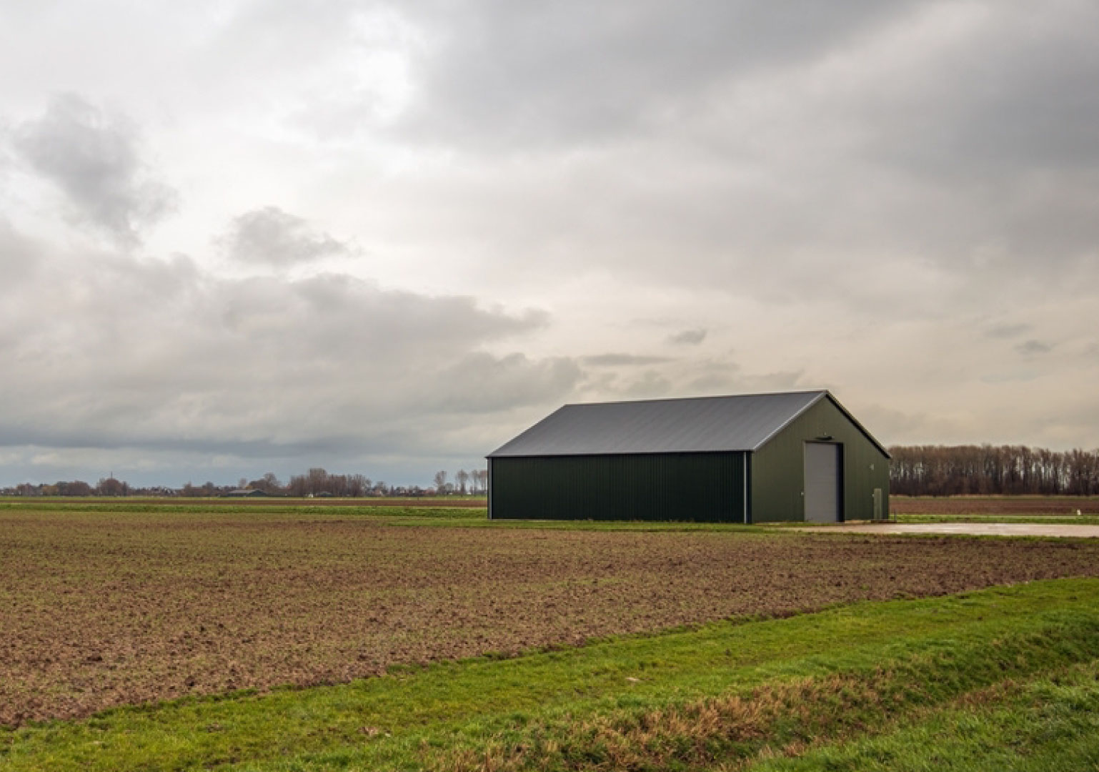 Steel building green